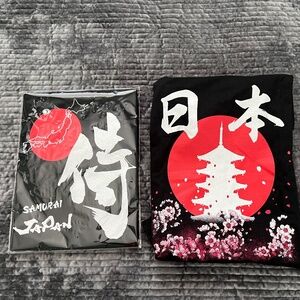 2 Brand New T-Shirts from Japan